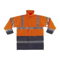 PARKA GRANDE VISIB.AZUL/LARANJA 288-PFNMIX PARKA GRANDE VISIB.AZUL/LARANJA 288-PFNMIX